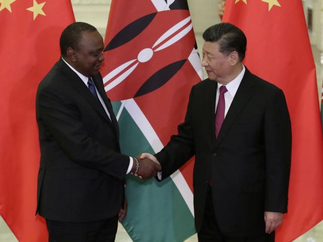 Kenya president meets China leader in Beijing