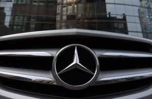 Mercedes Benz's are among the favoured vehicles of South Africa's political elite. Photo: AFP