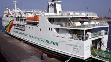 La liaison maritime Dakar-Ziguinchor permet à de nombreux touristes de se rendre en Casamance. Photo AFP.
