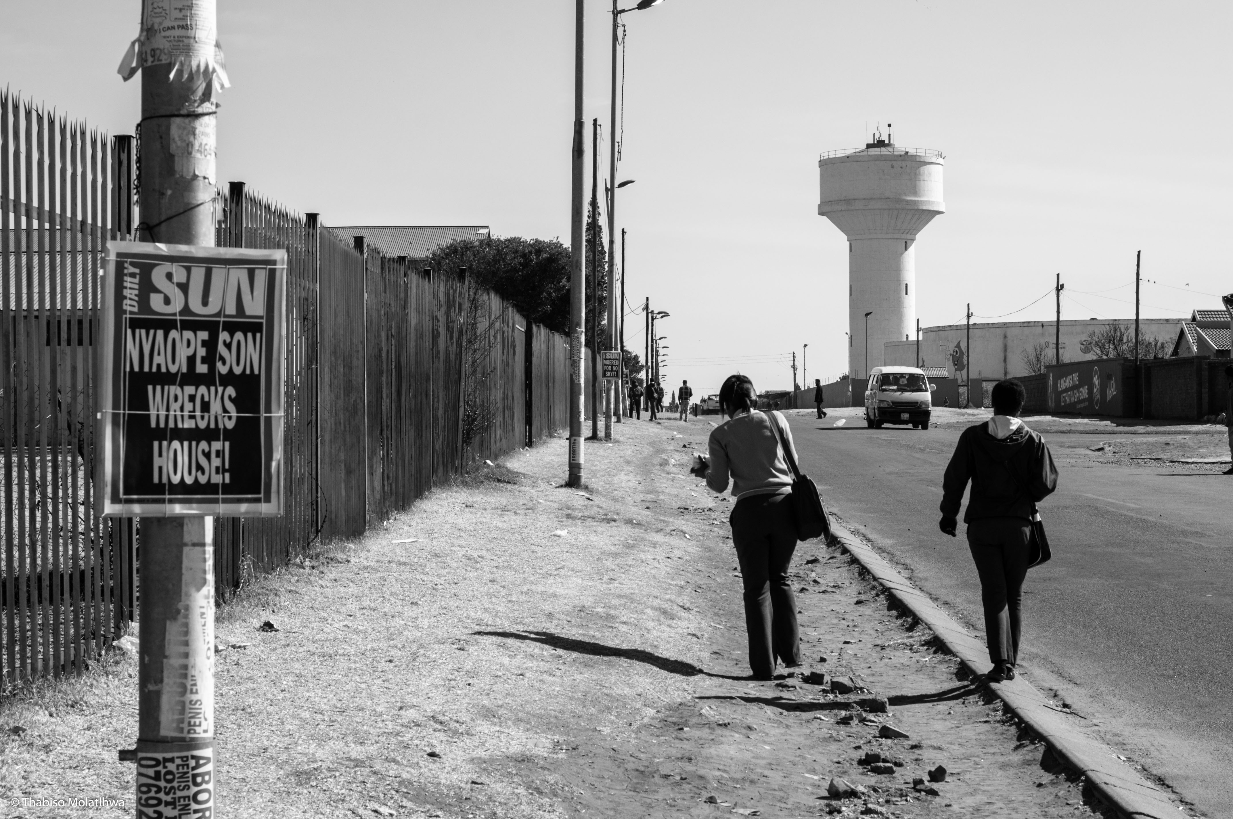 This image was taken by young photographers in the Livity Africa media training programme in South Africa.
