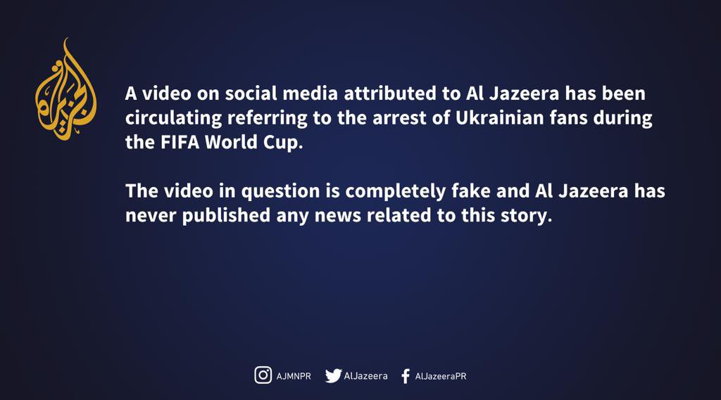 Al Jazeera statement