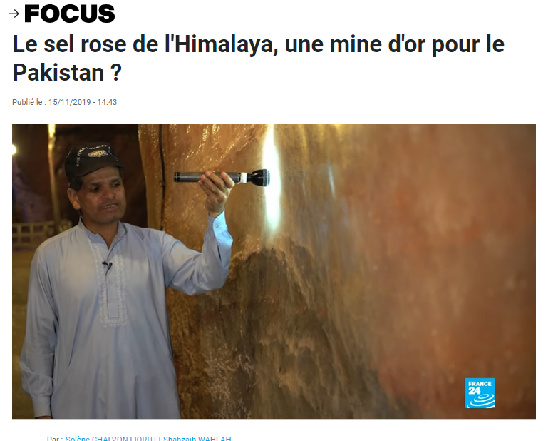 Capture d'écran de la publication