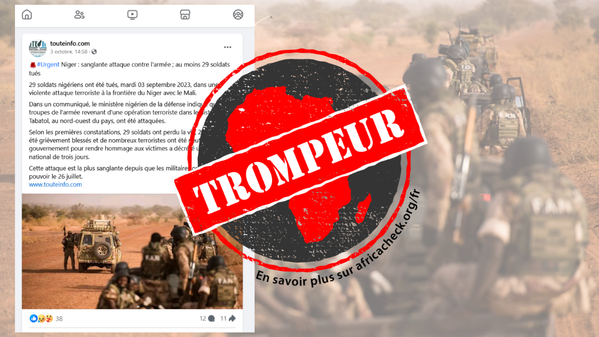 Capture d'ecran 01 Meta check relu CS Niger-armee-attaque-Tabatol