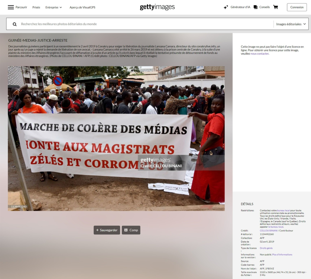Capture d'ecran 06 Meta check relu DT-CS Guinee-presse-arrestations OK