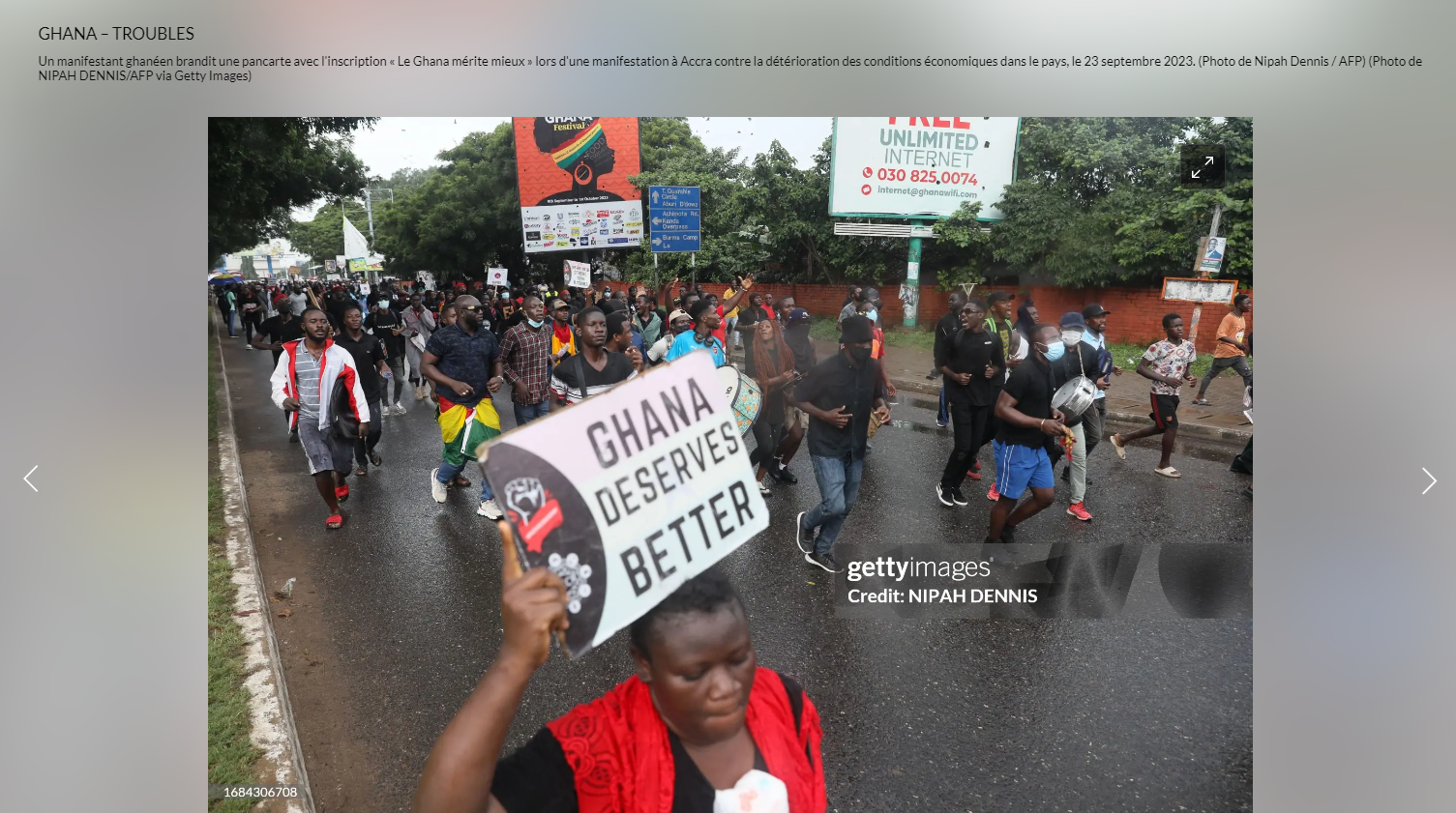 Capture d'écran de la publication