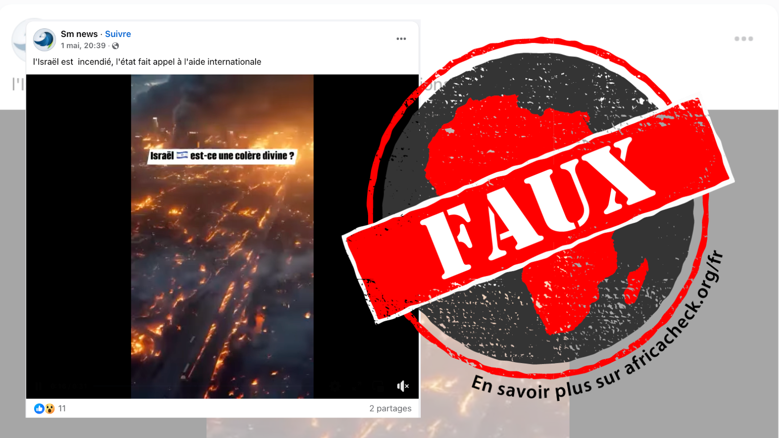 Capture d'écran de la publication 