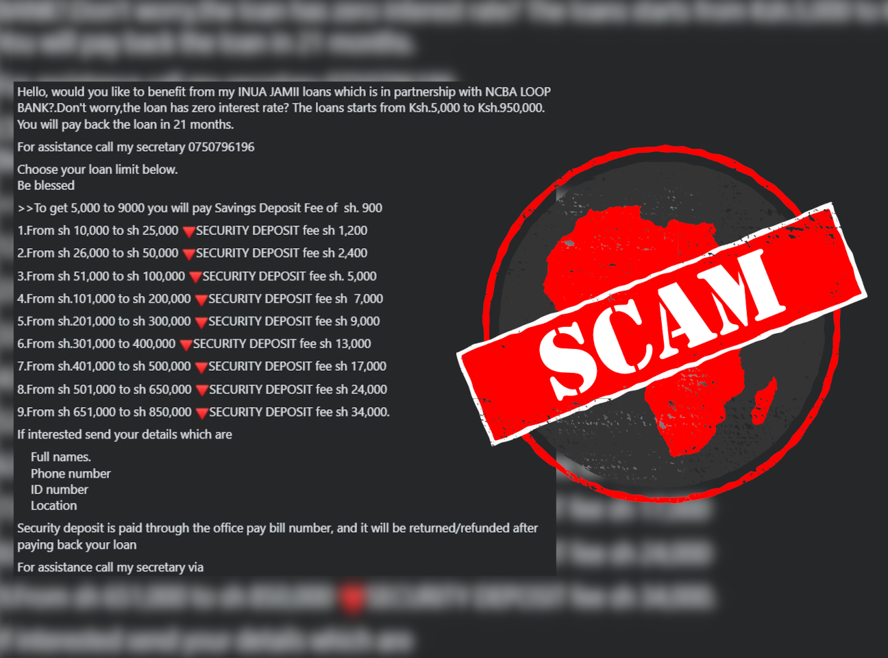 Kang’ataImpersonate_Scam