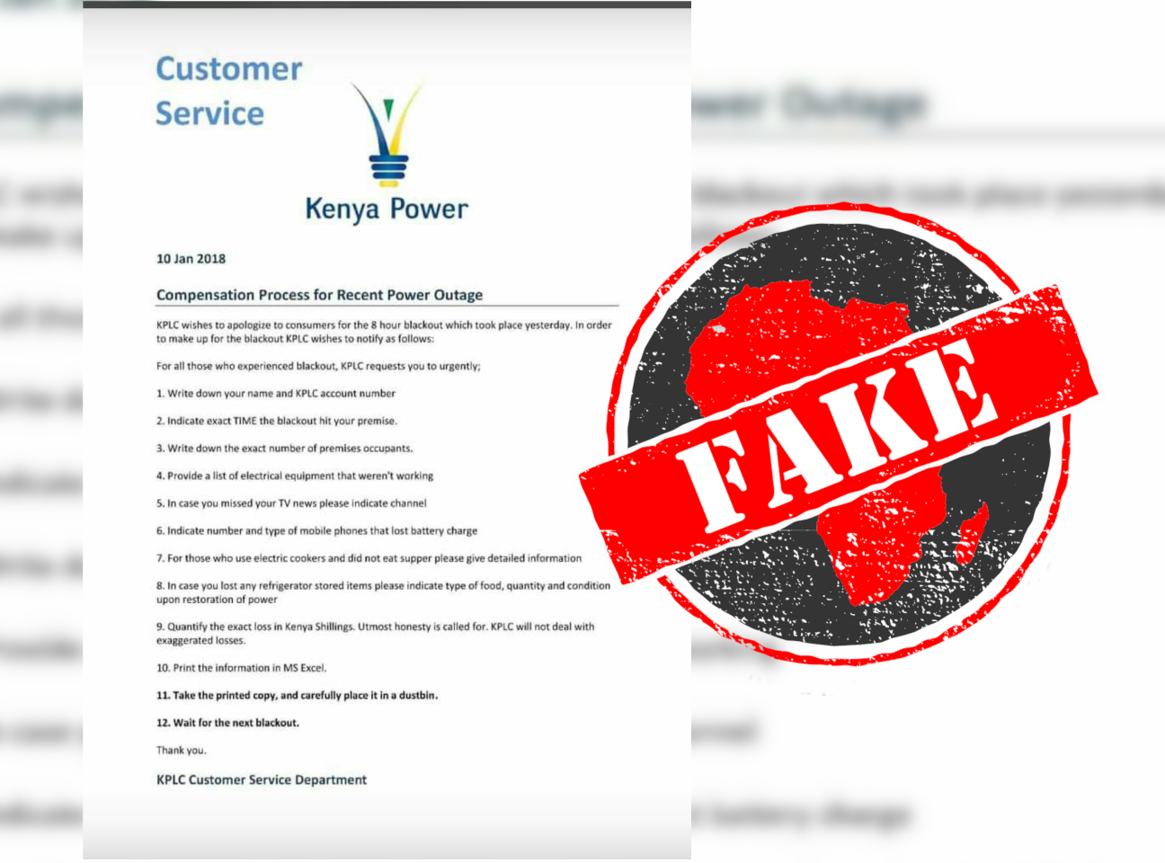KenyaPower_Fake