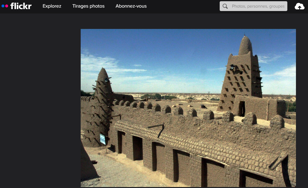 Capture d'écran de la publication