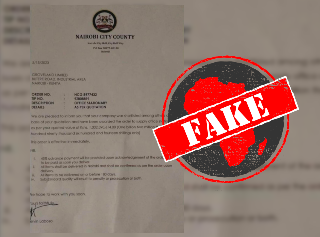 NairobiDocument_Fake