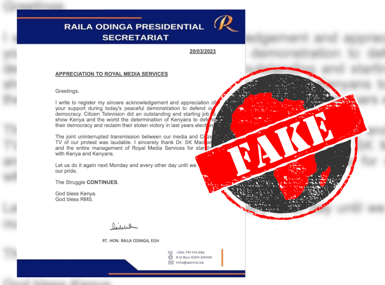 OdingaStatement_Fake