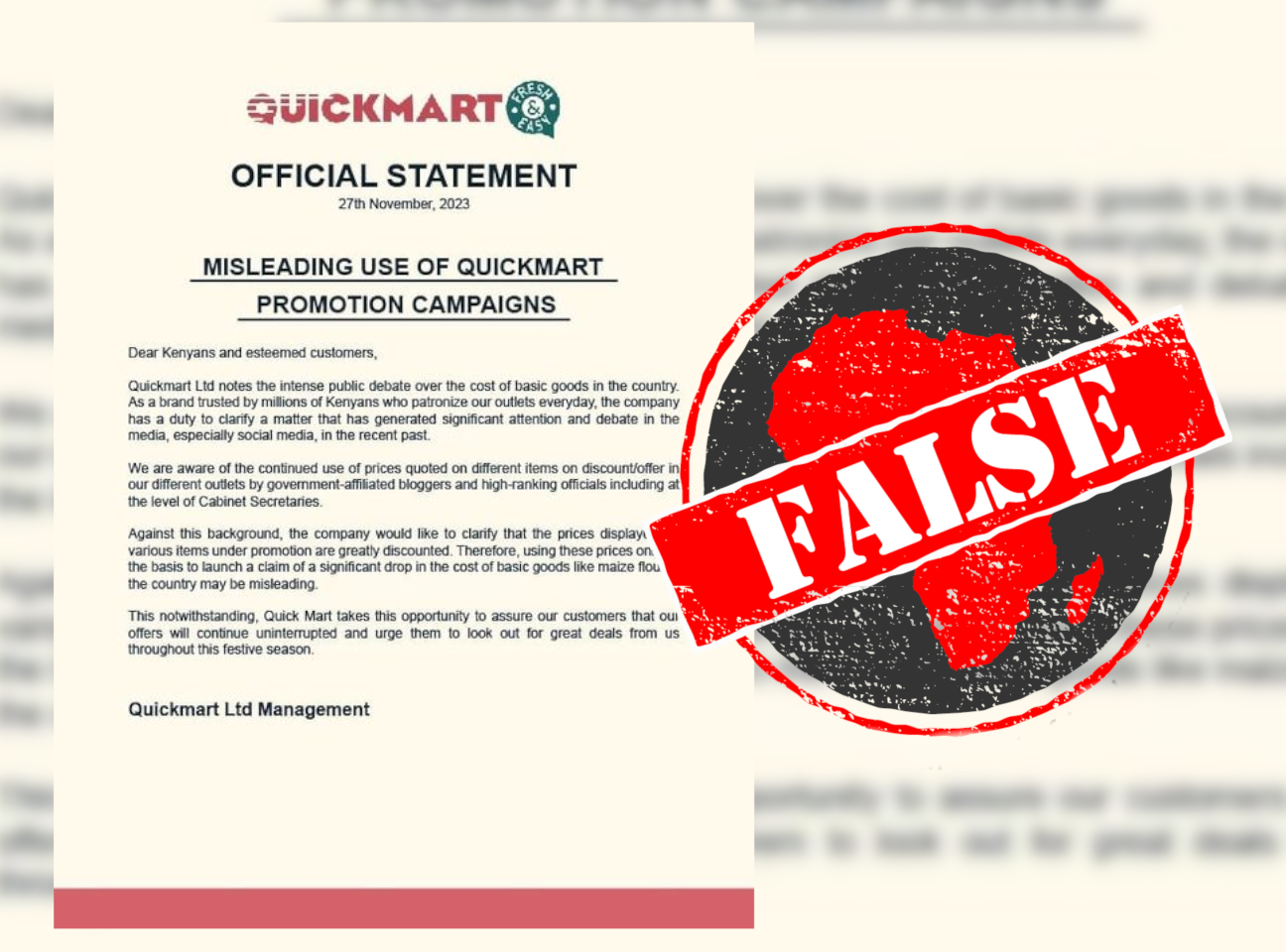 QuickmartStatement_False