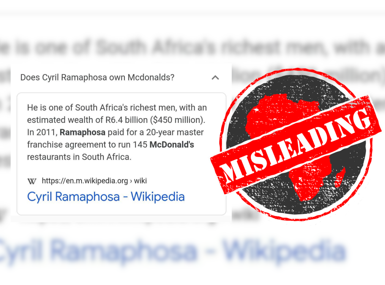 Ramaphosa_Misleading