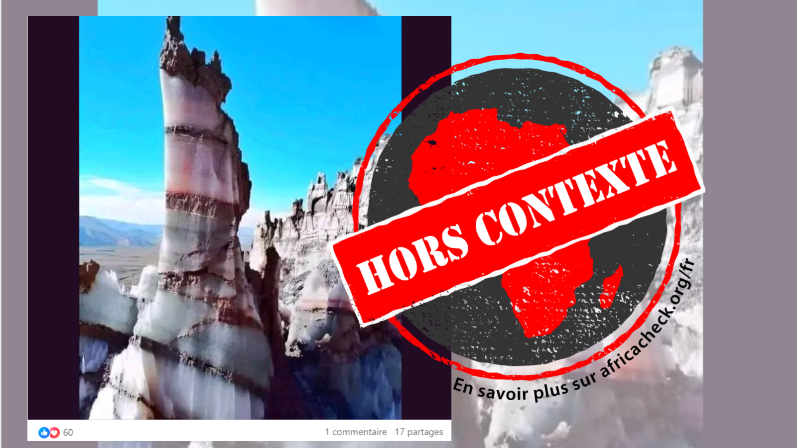 Capture d'écran de la publication