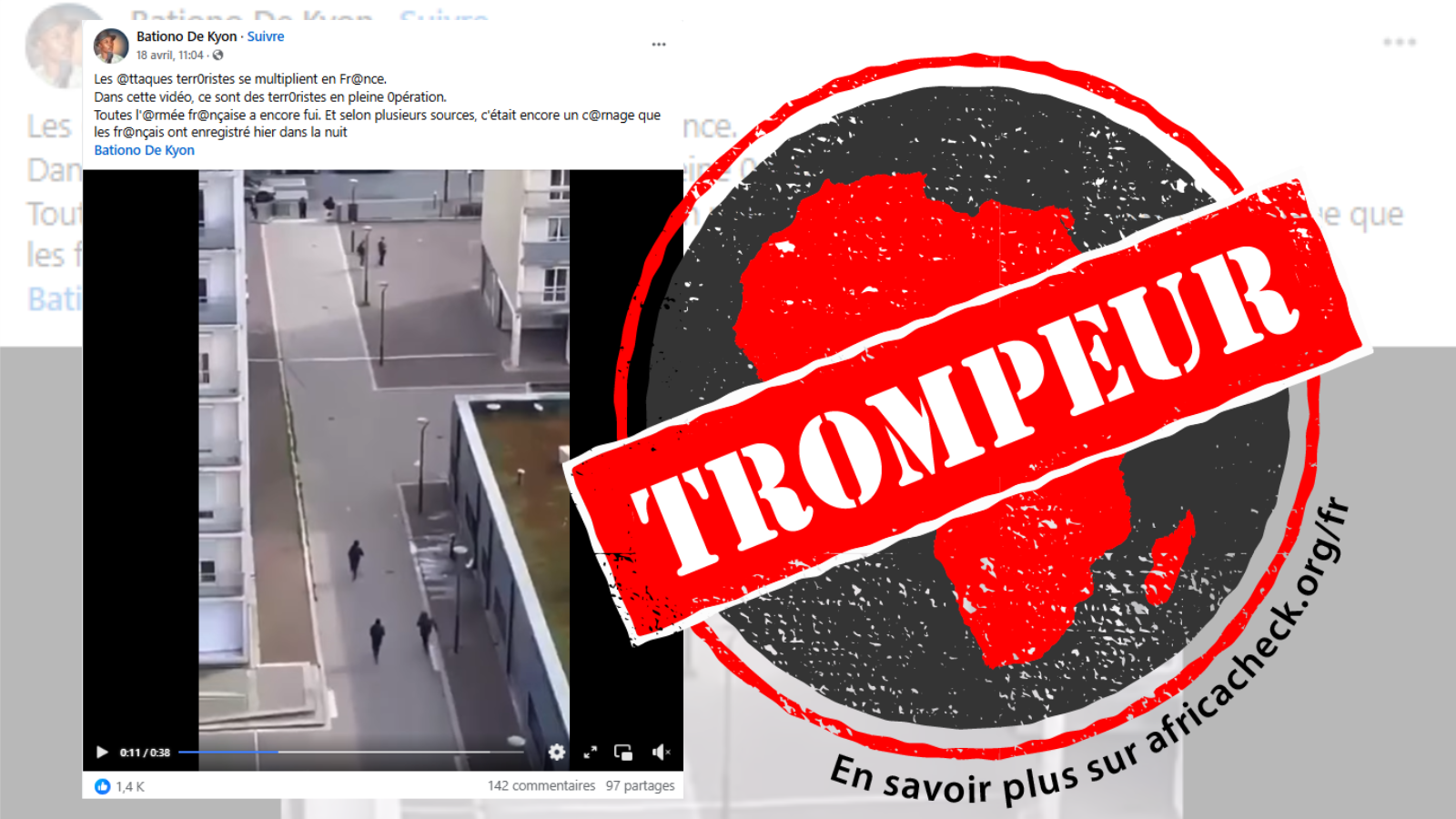 Capture d'écran de la publication 