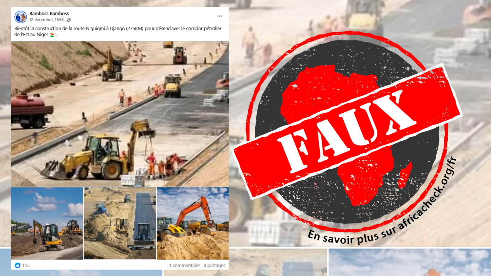 Capture d'écran de la publication