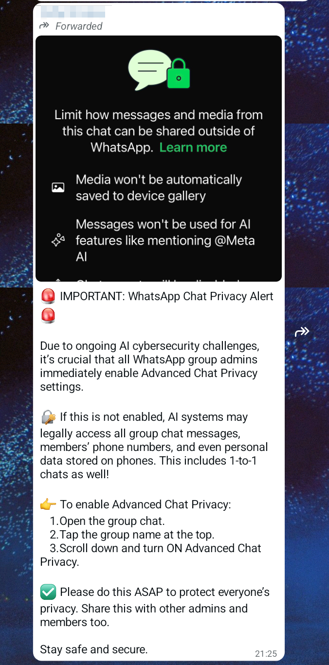 That viral WhatsApp warning is wrong but the app does have privacy
