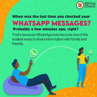 Be careful on whatsapp as well