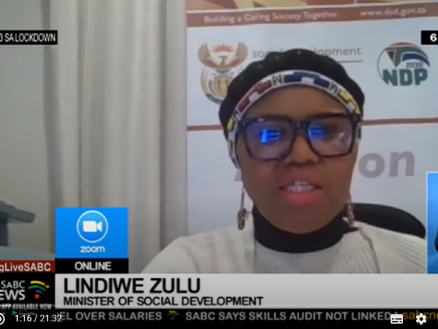 Lindiwe Zulu interview