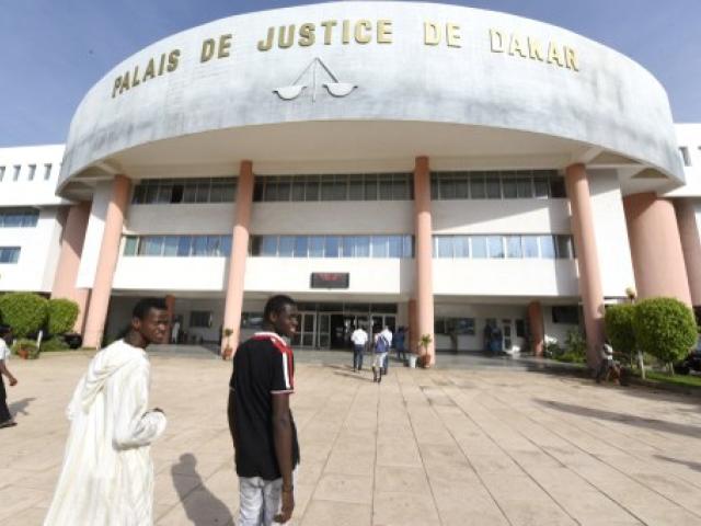 Le Palais de justice de Dakar abrite une bonne partie des cours et tribunaux du Sénégal. Photo AFP