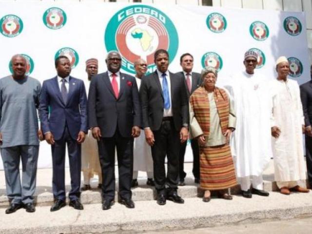 Photo de famille des chefs d'Etat de la CEDEAO lors de leur sommet annuel en 2016 à Abuja. Photo AFP.