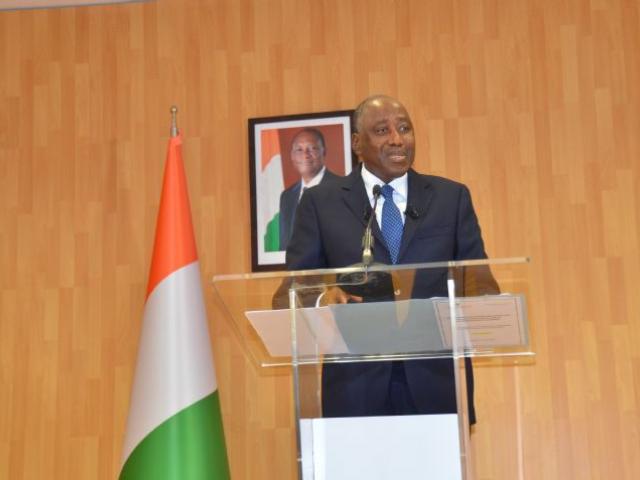 La Côte d'Ivoire fait partie des dix pays qui ont les plus forts taux de croissance économique, selon Amadou Gon Coulibaly. Photo Primature.