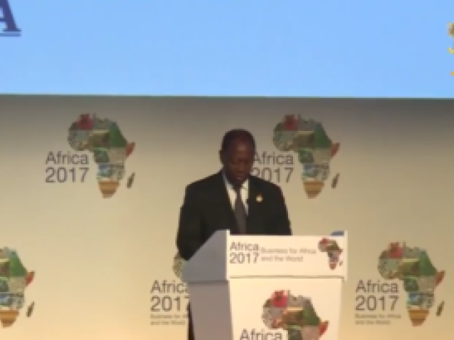 Selon Alassane Ouattara, Les Etats africains peinent à mobiliser des recettes fiscales dépassant 17% de leur PIB, Capture d'écran Youtube.