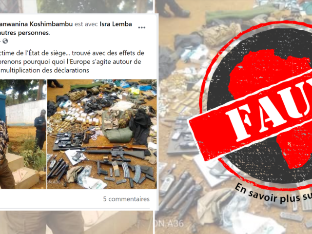 Capture d'écran de la publication