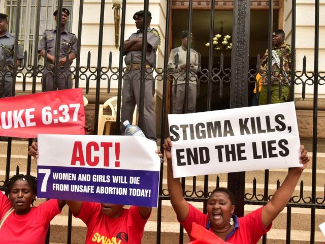 Activists demonstrate Kenya
