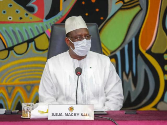 Le président sénégalais Macky Sall, le 20 août 2021 à Dakar. (Présidence du Sénégal)