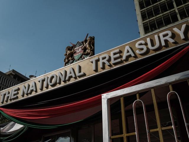 Kenya's national treasury building
