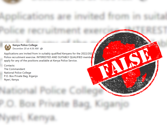KenyaPolice_False