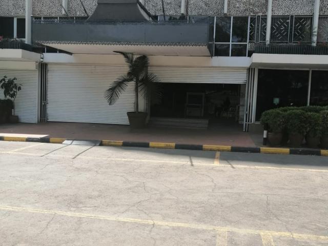 Picture of the Nairobi Hilton on 25 January 2023.