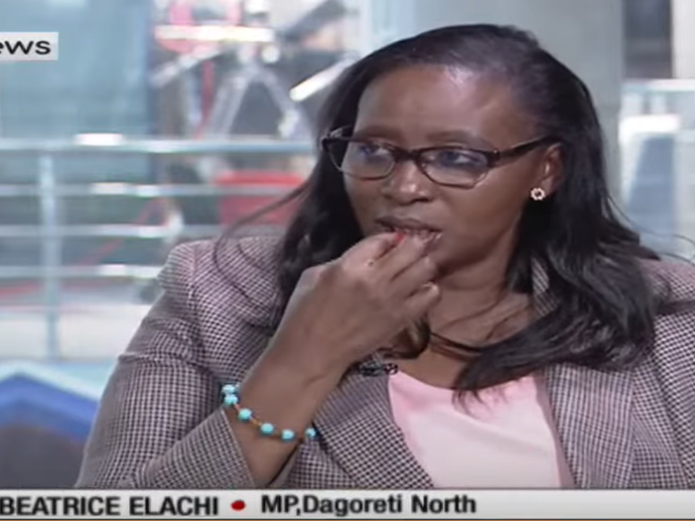 Beatrice Elachi, a Kenyan member of parliament, has a tip for people who are very sick: deny the disease nutrients by not eating or drinking for up to five days. 