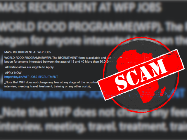 WFPRecruitment_Scam