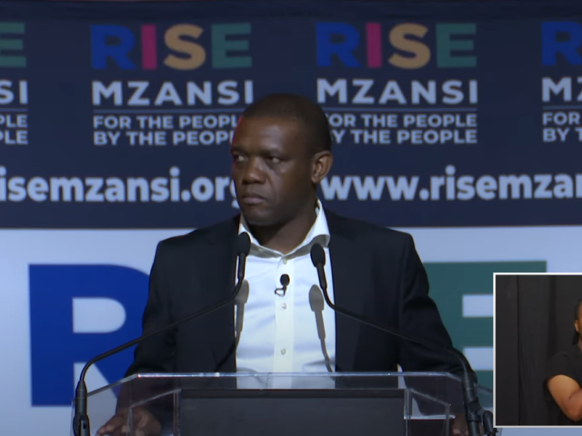 Rise Mzansi launch speech