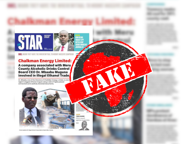 Star fake front page