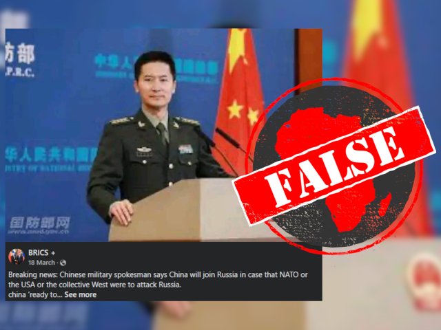 ChinaNatoClaim_False