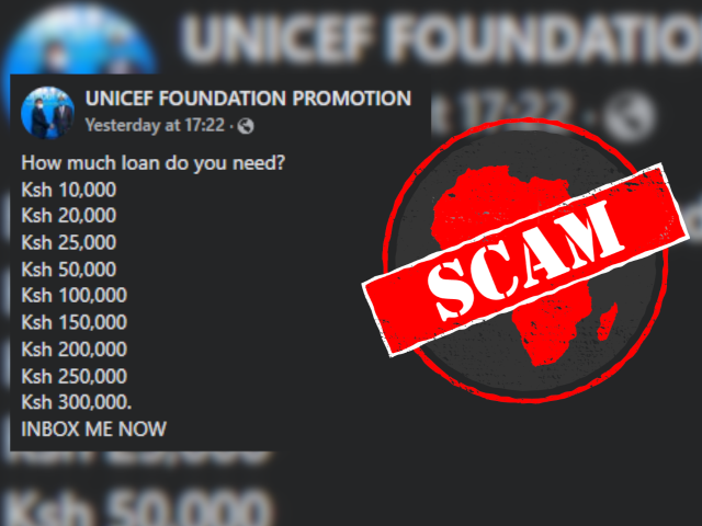 UnicefPromotion_Scam