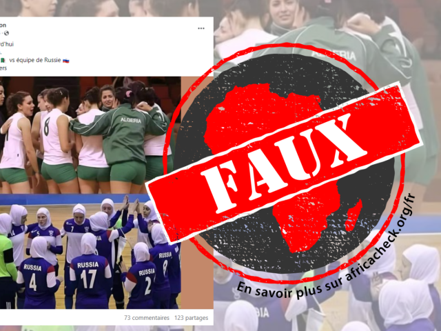 Capture d'écran de la publication