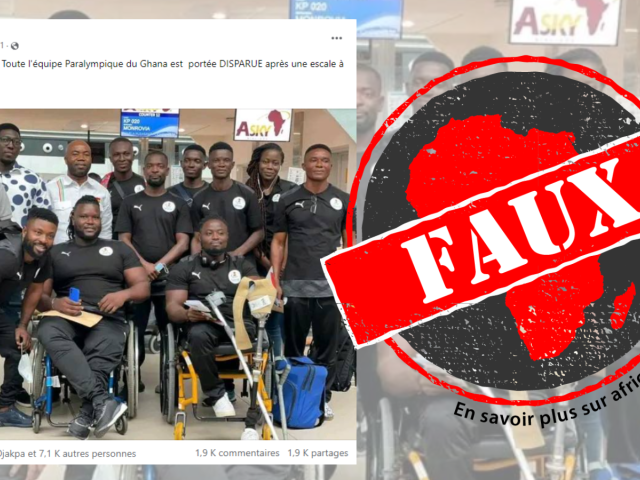 Capture d'écran de la publication