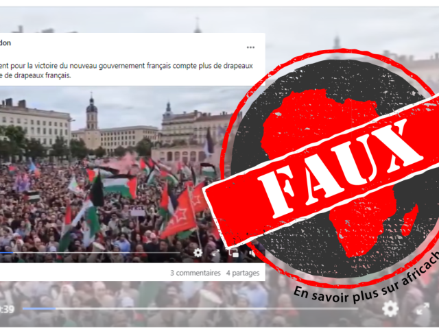 Capture d'écran de la publication