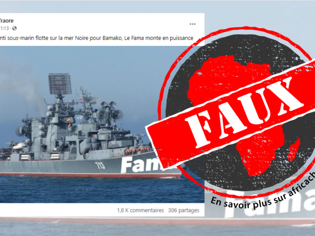 Capture d'écran de la publication