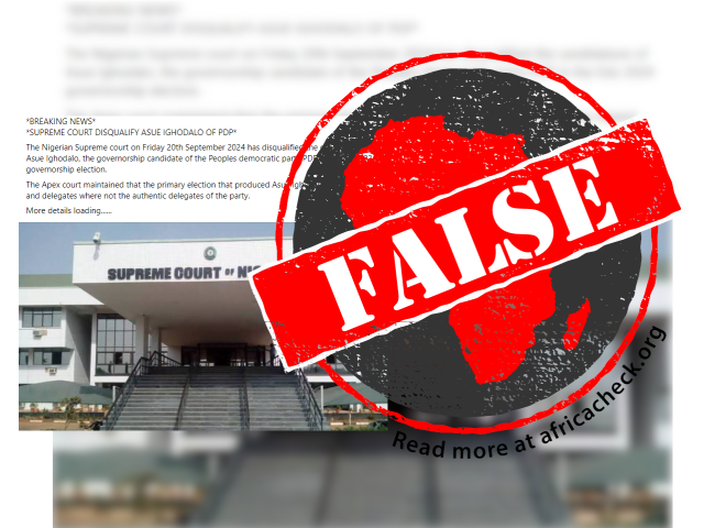 Ighodalo not disqualified