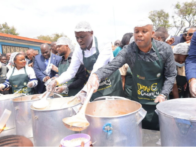 Nairobi governor Johnson Sakaja
