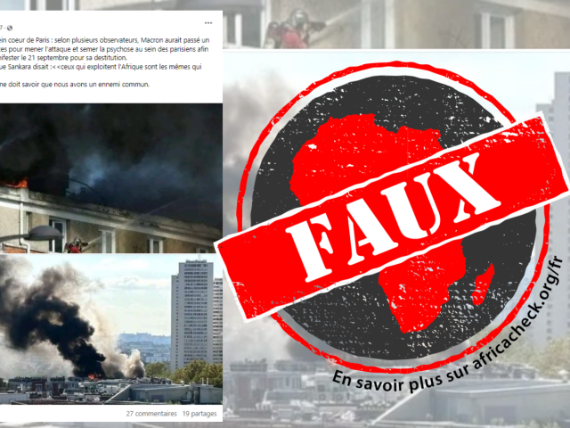 Capture d'écran de la publication