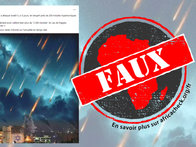 Capture d'écran de la publication