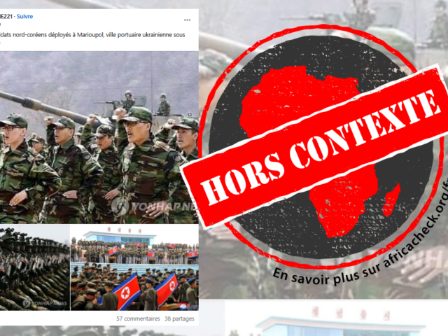 Capture d'écran de la publication