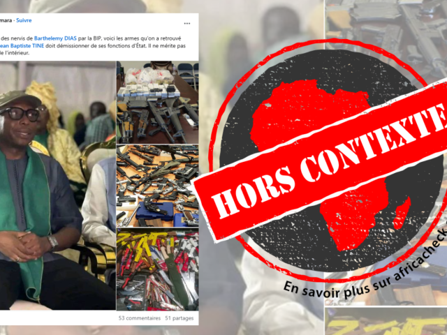 Capture d'écran de la publication