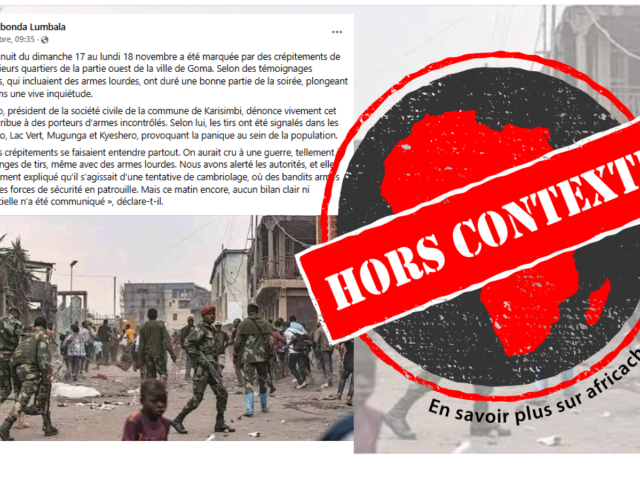 Capture d'écran de la publication